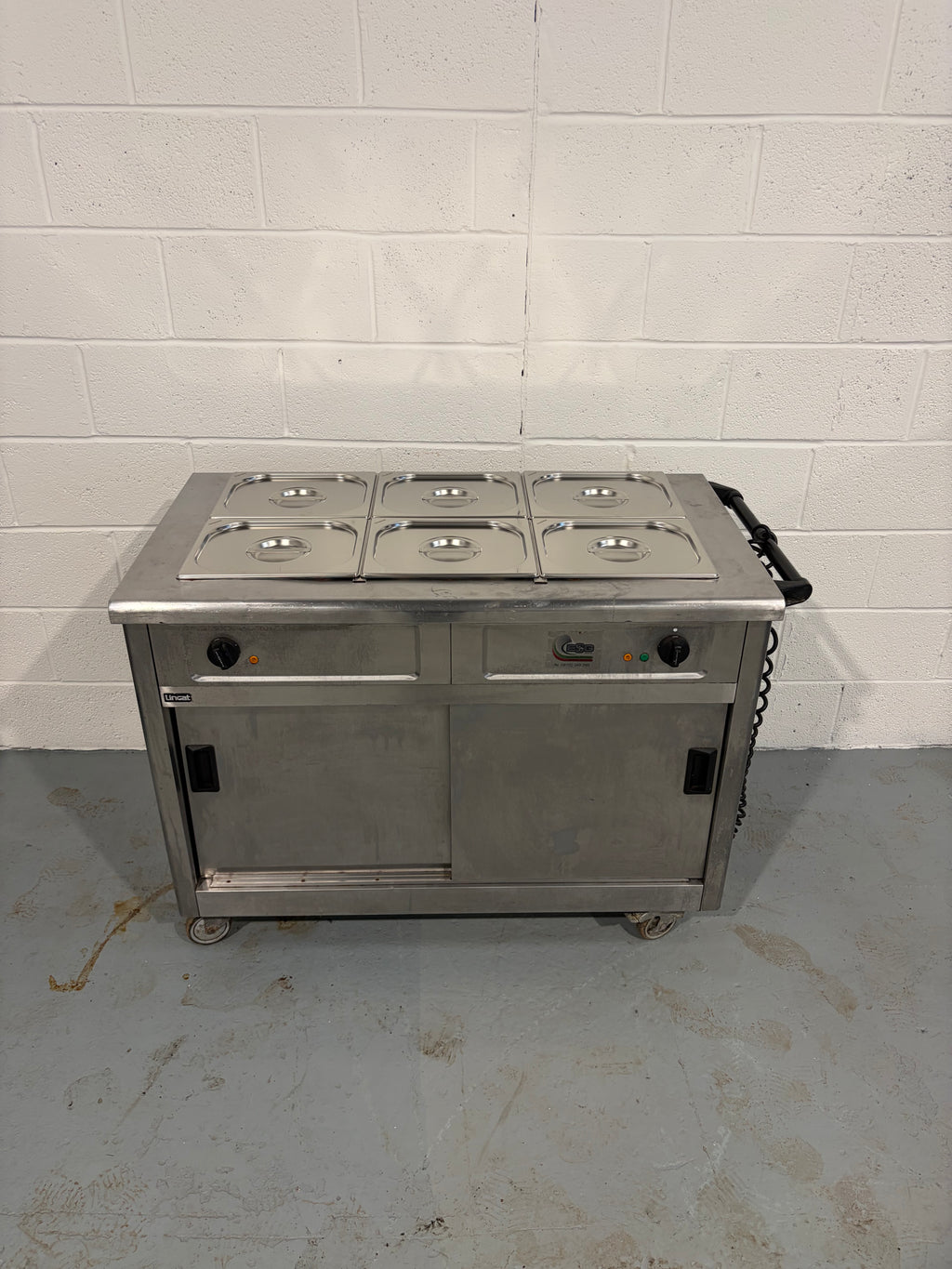 Lincat Hot Cupboard with Bain Marie Top 13AMP