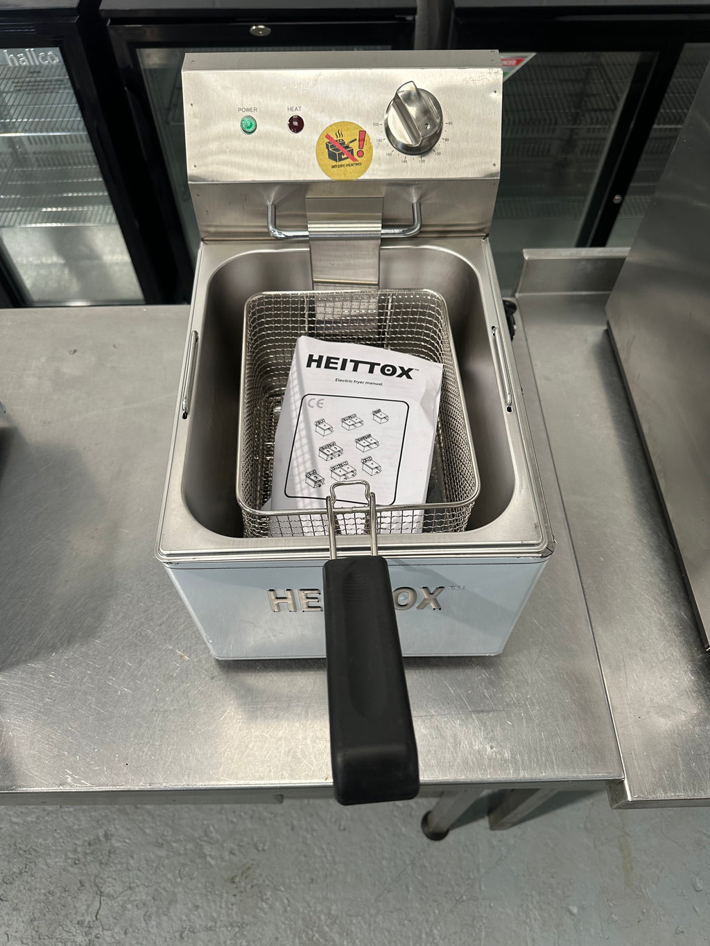 Tabletop Fryer 8L HEITTOX 13AMP