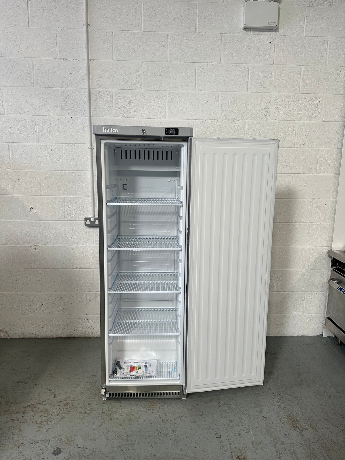 Hallco Stainless Steel Fridge Brand New B-GRADE