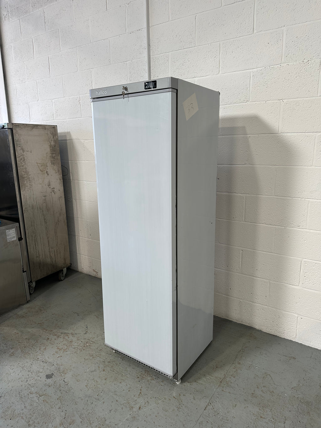 Hallco Stainless Steel Fridge Brand New B-GRADE