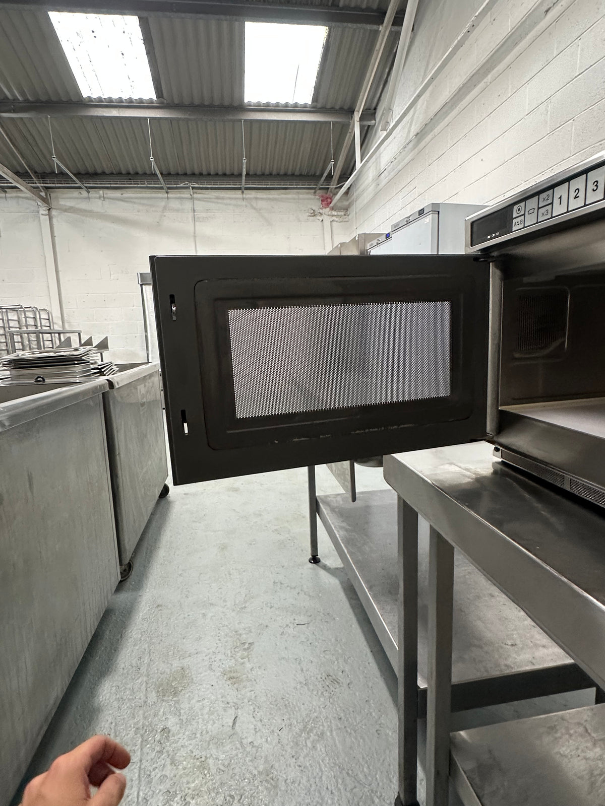 Panasonic Commercial Microwave 1800W 13AMP